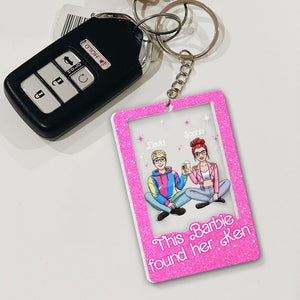 The Couple, Key Chain with Personalized Name, Valentine's Gift, Gift For Couple, 04TOPO041223HH - Keychains - GoDuckee