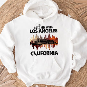 Stand With Los Angeles Shirt 01xqtn110125 - Shirts - GoDuckee
