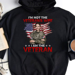 I'm Not The Veteran's Wife- Custom Photo Shirt- Gift For Veteran-02acqn211223 - Shirts - GoDuckee