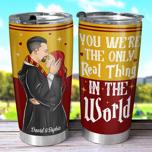 Personalized Gifts For Couple Tumbler The Only Real Thing 02ohqn240124tm - Tumbler Cups - GoDuckee