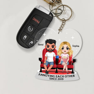 Annoying Each Other-Personalized Keychain-03naqn110823hh - Keychains - GoDuckee