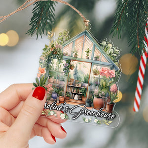 Gardener Personalized Ornament, Christmas Gifts For Plant Lover - Ornament - GoDuckee