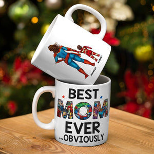 Best Mom Ever-Personalized Coffee Mug-Gift For Family-01qhqn161123tm - Coffee Mug - GoDuckee