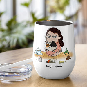 From The One Who Is Always Licking Their Genitals, Personalized Mug, Gift For Cat Lovers - Coffee Mug - GoDuckee