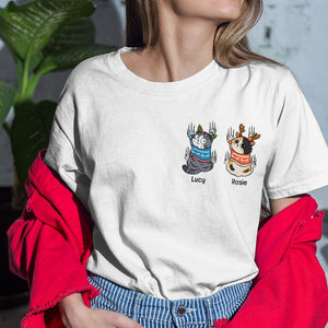 Love Is Having Cat-Scratch Marks On Skin, Personalized Funny Shirt, Gift For Cat Lovers, Chistmas Gifts - AOP Products - GoDuckee