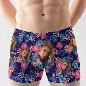 Custom Photo, Husband Boxer, Gift For Husband, 03ACPO210623 - Boxer Briefs - GoDuckee