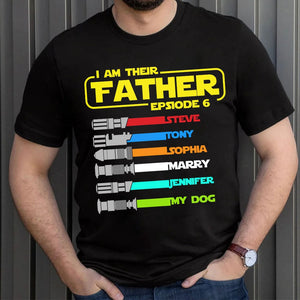 Father, I Am Their Father, Personalized Shirt, Gifts For Dad, 04HUPO260523 - Shirts - GoDuckee