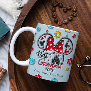 Best Grandma Ever-Personalized Coffee Mug-Gift For Grandma/ Gift For Mom- Christmas Gift-04qhqn271023 - Coffee Mug - GoDuckee