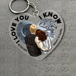 I Love You- Personalized Keychain-Gift For Couple- Couple Keychain 03qhqn050723hh - Keychains - GoDuckee