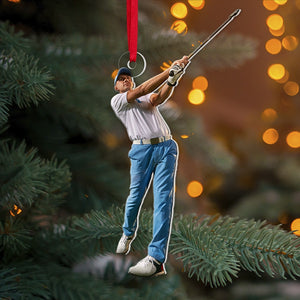 Personalized Custom Photo Ornament, Christmas Gift For Golf Lovers, 06TOPO031023 - Ornament - GoDuckee