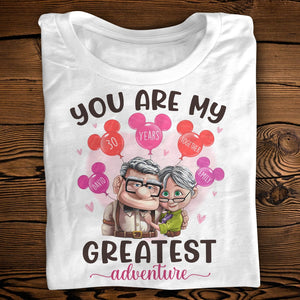 You Are My Greatest Adventure- Personalized Shirt-Gift For Couple- Old Couple Shirt-05dnqn080423 - Shirts - GoDuckee