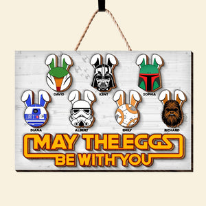 Personalized Gifts For Family Wood Sign Be With You 01ohqn220224 - Wood Signs - GoDuckee