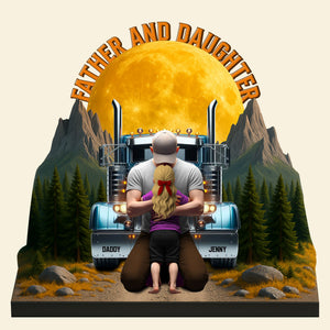 Dad Truck Plaque - Personalized Gifts For Dad 04ohtn210525 - Shaped Plaques - GoDuckee