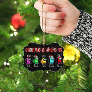 Friends-Personalized Medallion Acrylic Ornament- Gift For Friends- Christmas Gift- PW-MALGDK-03kaqn131123 - Ornament - GoDuckee
