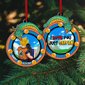 Couple, I Love You, Personalized Ornament, Christmas Gifts For Couple, 02HUPO080923HH - Ornament - GoDuckee