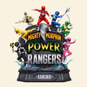 Power Squad Plaque - Personalized Gifts For Movie Fans 01qhtn060625 - Shaped Plaques - GoDuckee