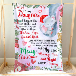 Mother, I Am Always With You, Personalized Blanket, Christmas Gifts For Kid - Blanket - GoDuckee