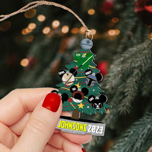 Family-Personalized Acrylic Ornament PW17-AONMT-01qhpo271023 - Ornament - GoDuckee