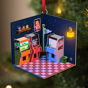 Acrylic Custom Shape Ornament - Great Gift For Gamer - 03NAPO221123 - Ornament - GoDuckee