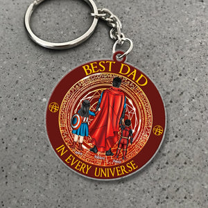 Dad- PW-KCH- 06qhqn050523tm Personalized Keychain SPHRD - Keychains - GoDuckee