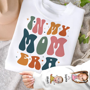 Personalized Gifts For Mom 3D Sweatshirt In My Mom Era - AOP Products - GoDuckee