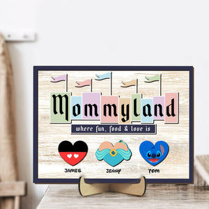 Personalized Gifts For Grandma Wood Sign 052qhtn040424 Mother's Day - Wood Signs - GoDuckee