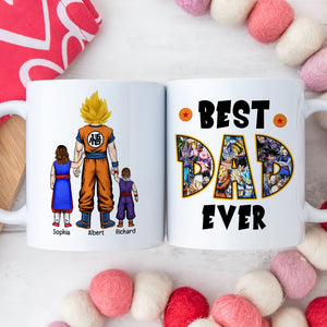 Personalized Gifts For Father Coffee Mug Best Dad Ever 01QHQN200324HH - Coffee Mugs - GoDuckee