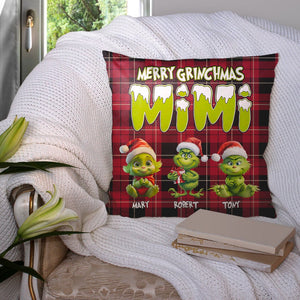 Merry Christmas Mama, Personalized Square Pillow, Christmas Gifts For Mama, 02HTPO190923 - Pillow - GoDuckee