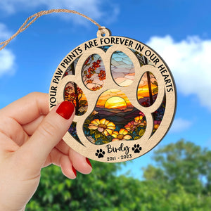 Pet Heaven, Suncatcher Ornament, Christmas Gifts For Pet Lover - Ornament - GoDuckee