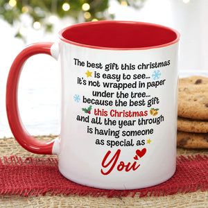 Couple, The Best Gift This Christmas, Personalized Mug, Christmas Gifts For Couple - Coffee Mug - GoDuckee