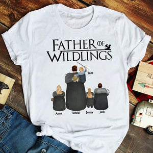 Personalized Gifts For Dad Shirt Father of Wildlings 05QHTN250124 Father's Day Gifts - 2D Shirts - GoDuckee