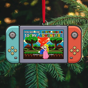 Couple, Happy Ending, Personalized Ornament, Chritsmas Gifts For Couple, 05TOPO260923 - Ornament - GoDuckee