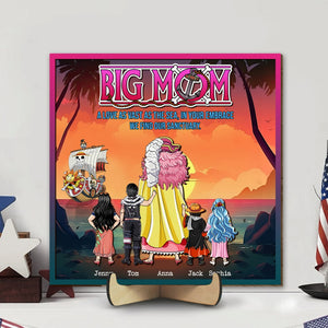 Personalized Gifts For Mom Wood Sign Big Mom 01totn280324pa - Wood Signs - GoDuckee