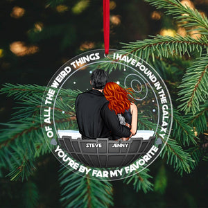 Couple, You Are By Far My Favorite, Personalized Ornament, Christmas Gifts For Couple, 02HUPO160923HH - Ornament - GoDuckee