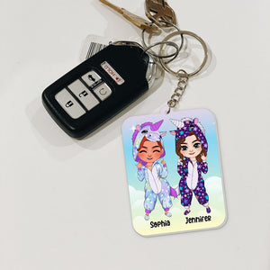 Friendship, Sometimes You Forget That You're Awesome, Personalized Keychain, Friend Gifts - Keychains - GoDuckee