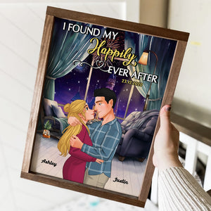 Personalized Gifts For Couples Canvas Print I Found My Happily Ever After 04qhhn291123da 260124 - Poster & Canvas - GoDuckee