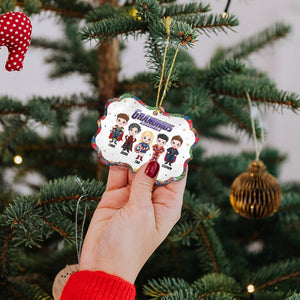 Grandkids, Personalized Ornament, Christmas Gifts For Kids, 01NAPO280923PA - Ornament - GoDuckee