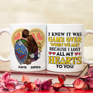 Because I Lost All My Hearts To You-03natn220623hh Personalized Coffee Mug - Coffee Mug - GoDuckee