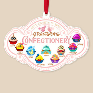 Grandma's Confectionery, Personalized 01QHPU041123 Acrylic Ornament - Ornament - GoDuckee