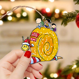 Best Bus Driver Christmas, Personalized Ornament, Chritsmas Gifts For Bus Drivers, 04QHPO111023 - Ornament - GoDuckee
