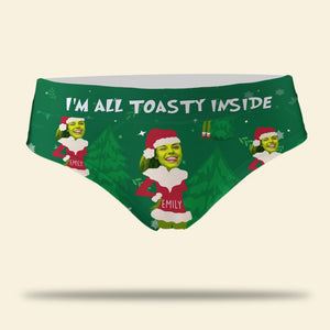 I'm All Toasty Inside - And I'm Leaking, Custom Photo 01HTQN141123 Funny Couple Boxer Briefs, Christmast Gifts - Boxer Briefs - GoDuckee