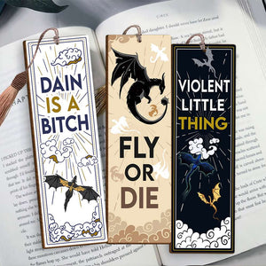 Personalized Gifts For Book Lover Bookmark Fly Or Die 01HUHN130324 - Bookmarks - GoDuckee