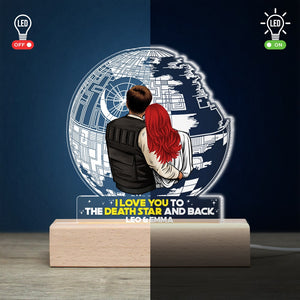 Couple, I Love You, Personalized 3D Led Light, Valentine Gift, Couple Gift, 03HTPO151223HH - Led Night Light - GoDuckee