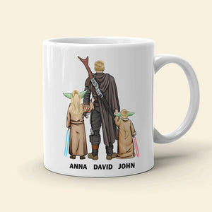 Dad -DR-WHM-01hutn240423hh Personalized Coffee Mug - Coffee Mug - GoDuckee