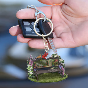 Gifts For Memorial Keychain Forever In Your Heart 05ohqn140125 - Keychains - GoDuckee