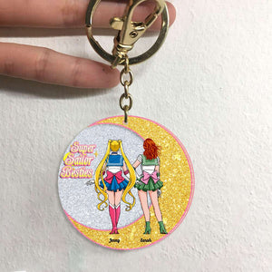 Personalized Gifts For Friends Keychain Super Besties 04HTHN190224HH - Keychains - GoDuckee