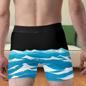 Personalized Custom Photo Gift For Him Men's Boxer 03TOLU181224 - Boxer Briefs - GoDuckee