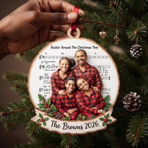 Family Love Christmas Ornament - Custom Photo Gifts For Family 09hulu161026 - Ornament - GoDuckee