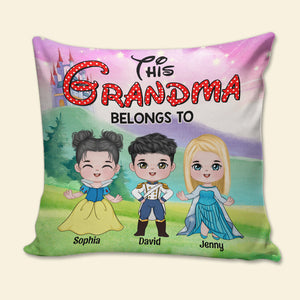 Personalized Grandma Square Pillow CC-05NATN040823HA - Pillow - GoDuckee