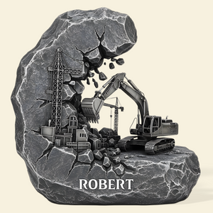 Excavator Operator Acrylic Plaque - Personalized Gifts For Construction Worker 03qhpu110625 - Shaped Plaques - GoDuckee